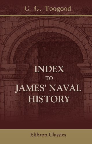 Stock image for Index to James' Naval History for sale by Revaluation Books