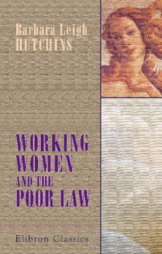 Stock image for Working Women and the Poor Law for sale by Revaluation Books