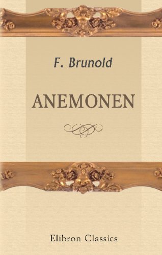 Stock image for Anemonen: Novellen und Erzhlungen (German Edition) for sale by Revaluation Books