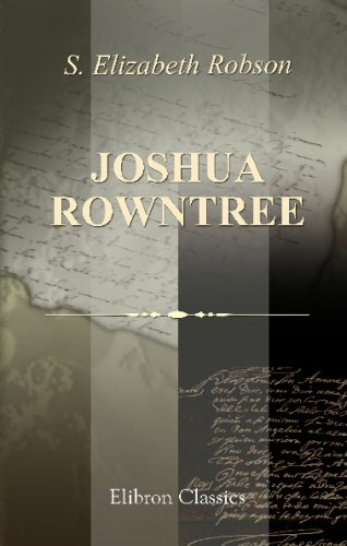 Stock image for Joshua Rowntree for sale by Revaluation Books