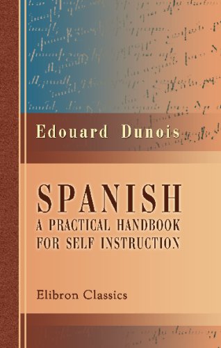 Stock image for Spanish: A Practical Handbook for Self Instruction for sale by Revaluation Books