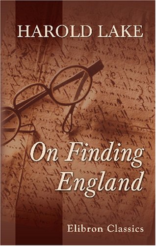 Stock image for On Finding England for sale by Revaluation Books