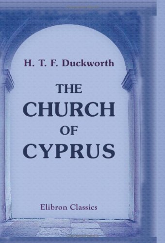 Stock image for The Church of Cyprus for sale by Revaluation Books