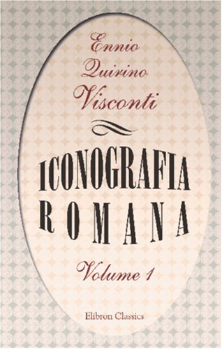 9780543888952: Iconografia romana: Tomo 1