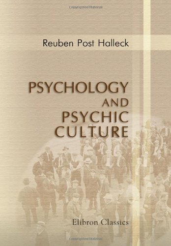 Beispielbild fr Psychology and Psychic Culture zum Verkauf von Buchpark
