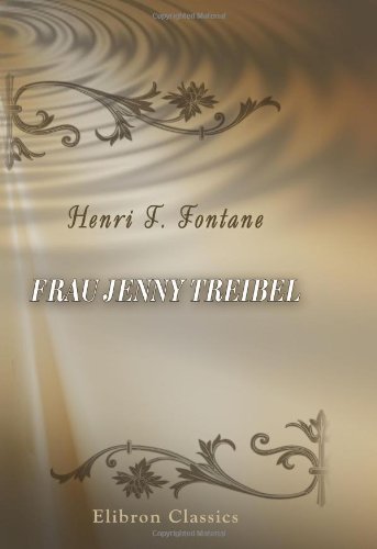 Stock image for Frau Jenny Treibel for sale by Revaluation Books