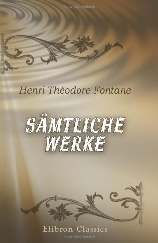 Stock image for Smtliche Werke for sale by Ammareal