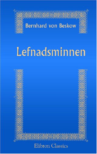 Imagen de archivo de Lefnadsminnen a la venta por Revaluation Books