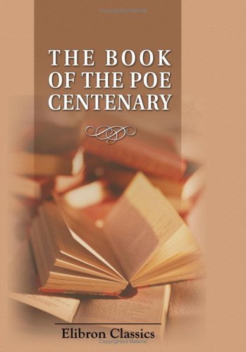 Stock image for The Book of the Poe Centenary for sale by Raritan River Books