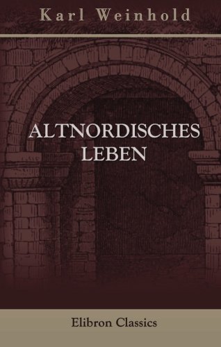 Imagen de archivo de Altnordisches Leben a la venta por medimops