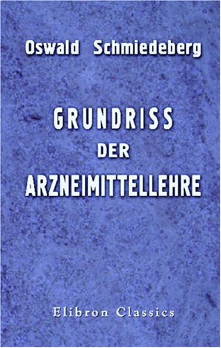 Stock image for Grundriss der Arzneimittellehre for sale by Revaluation Books