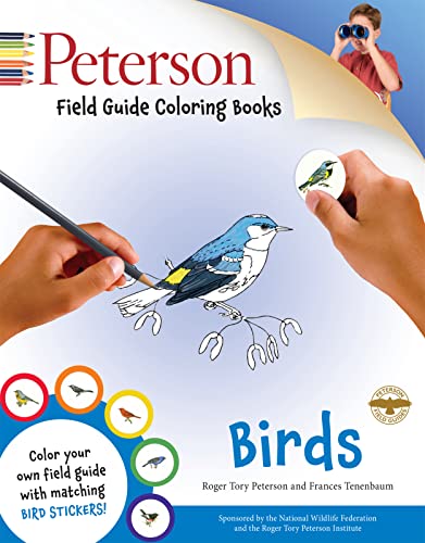 9780544026926: Peterson Field Guide Coloring Books: Birds (Peterson Field Guide Color-In Books)