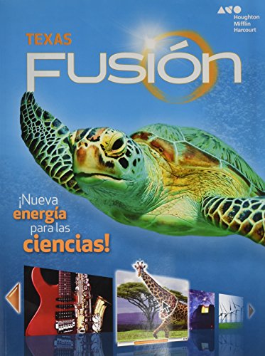 Imagen de archivo de Houghton Mifflin Harcourt Science Fusion Spanish: Student Edition Worktext Grade 2 2015 (Spanish Edition) a la venta por HPB-Movies