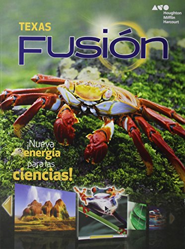 Stock image for Houghton Mifflin Harcourt Science Fusion Spanish: Student Edition Worktext Grade 5 2015 (Spanish Edition) for sale by Half Price Books Inc.