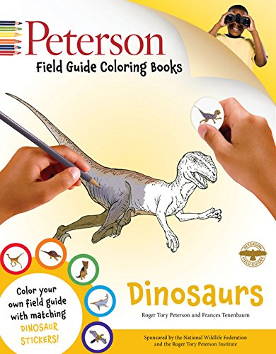 Stock image for Peterson Field Guide Coloring Books: Dinosaurs (Peterson Field Guide Color-In Books) for sale by Z & Z Books