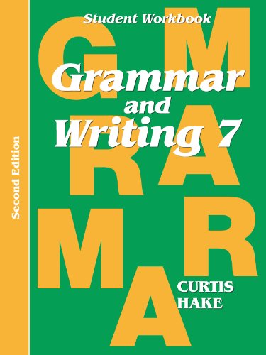 Stock image for Grammar & Writing Student Workbook Grade 7 2nd Edition for sale by ThriftBooks-Atlanta
