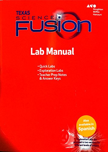 Stock image for Texas - Science Fusion - Lab Manual - Grade 6 for sale by HPB-Red