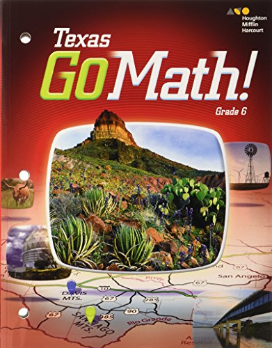 Imagen de archivo de Go Math Texas Student Interactive Worktext Grade 6 2015 a la venta por Walker Bookstore (Mark My Words LLC)