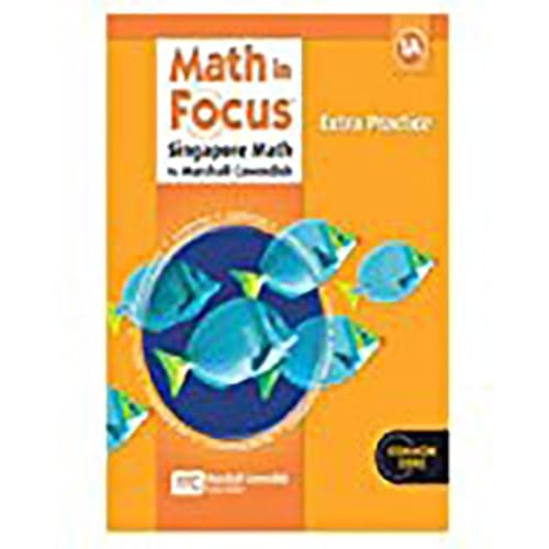 9780544053045: Homeschool Answer Key Grade 1 (Math in Focus: Singapore Math)