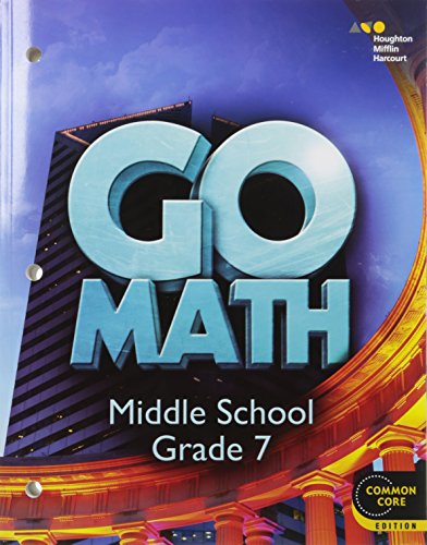 Imagen de archivo de Student Interactive Worktext Grade 7 2014 (Go Math!) [Paperback] Holt Mcdougal a la venta por AFFORDABLE PRODUCTS