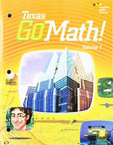 Stock image for Go Math! Texas Grade 5: 1 (Houghton Mifflin Harcourt Go Math!) for sale by SecondSale