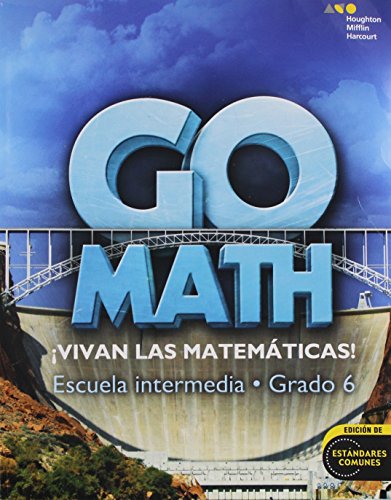 Stock image for Go Math! Spanish: Student Interactive WorkText Grade 6 (Spanish Edition) for sale by Nationwide_Text