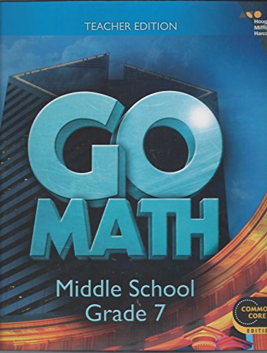 Beispielbild fr Go Math! Teacher Edition Grade 7: Teacher Edition zum Verkauf von BooksRun