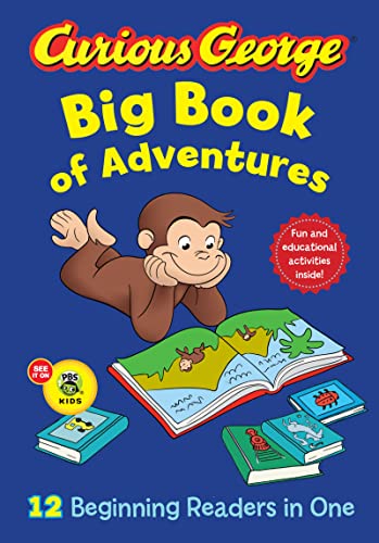 Stock image for Curious George Big Book of Adventures (CGTV) for sale by KuleliBooks