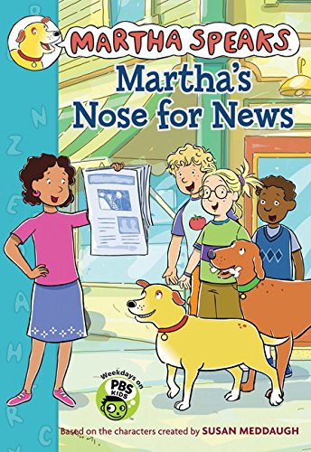 Imagen de archivo de Martha's Nose for News (Martha Speaks) a la venta por Wonder Book