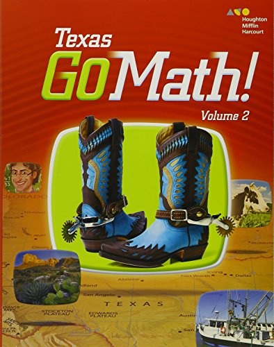 Beispielbild fr Houghton Mifflin Harcourt Go Math! Texas: Student Edition, Volume 2 Grade 2 2015 zum Verkauf von SecondSale