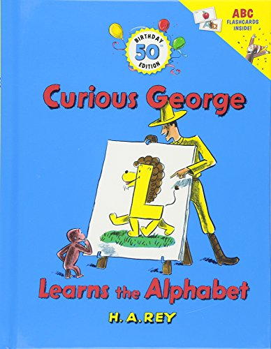 Stock image for Curious George Learns the Alphabet (50th Birthday Edition with flash cards) for sale by ZBK Books