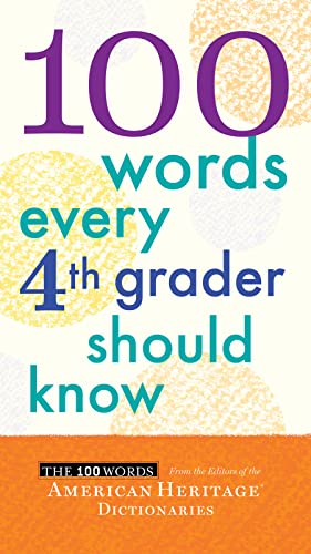 Stock image for 100 Words Every Fourth Grader Should Know for sale by SecondSale