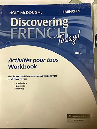 ActivitÃ©s pour tous with Review Bookmarks Level 1 (Discovering French Today) (French Edition) (9780544107137) by Holt Mcdougal