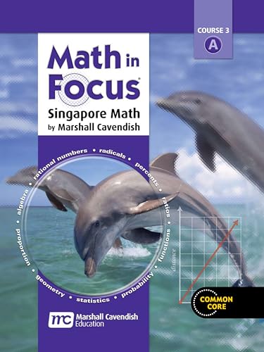 9780544129382: Math in Focus: Singapore Math Homeschool Package 1st Semester Grade 8