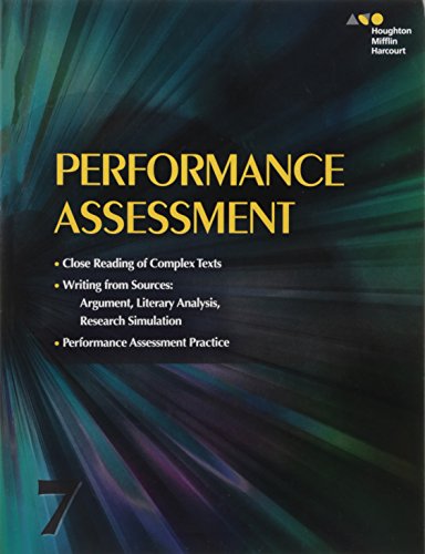 9780544147560: Performance Assessment Student Edition Grade 7 (Collections)