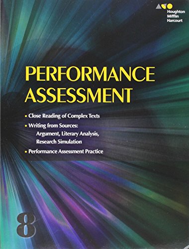9780544147584: Performance Assessment Student Edition Grade 8 (Collections)