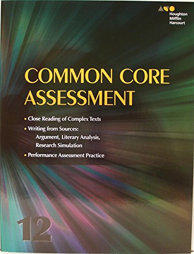 Stock image for Collections: Common Core Assessment Student Edition Grade 12 for sale by Allied Book Company Inc.