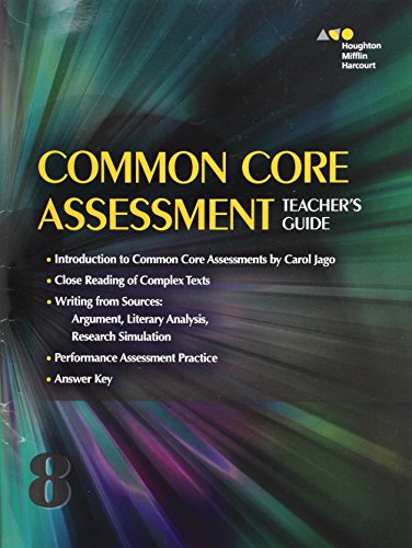 9780544147683: Houghton Mifflin Harcourt Collections: Common Core Assessment Teacher's Guide Grade 8