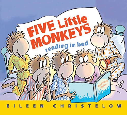 Imagen de archivo de Five Little Monkeys Reading in Bed (A Five Little Monkeys Story) a la venta por SecondSale