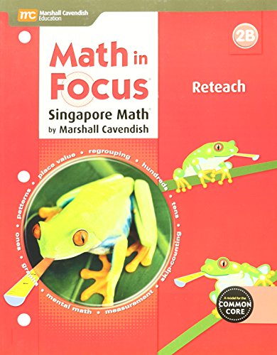Stock image for Math in Focus: Singapore Math: Reteach Blackline Master B Grade 2 for sale by Bayside Books