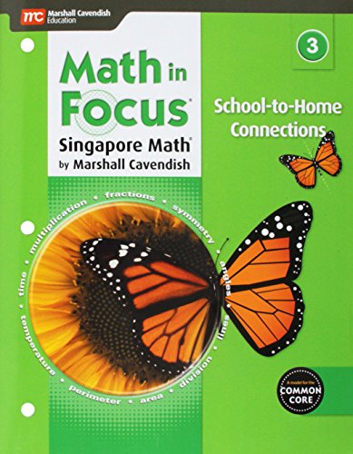 9780544192621: Math in Focus School-to-Home Connections, Grade 3 (HMH Math in Focus)