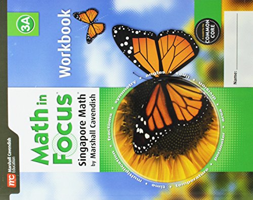 9780544193840: Math in Focus Workbook, Book a Grade 3 (Hmh Math in Focus)