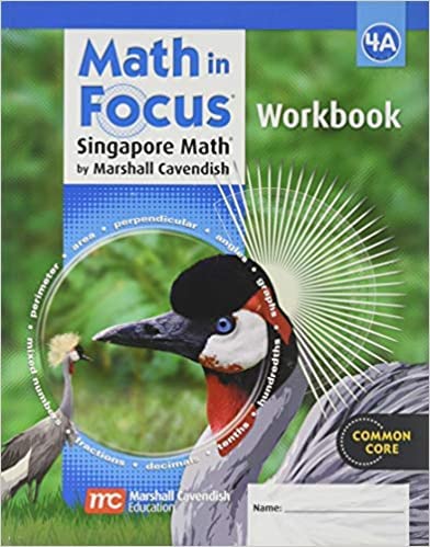 Imagen de archivo de Math in Focus: Singapore Math: Student Workbook, Book A Grade 4 a la venta por SecondSale