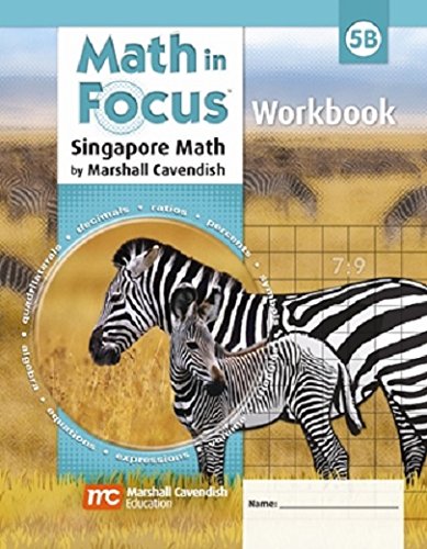 Imagen de archivo de Math in Focus Workbook, Book B Grade 5 (Math in Focus: Singapore Math) a la venta por BooksRun