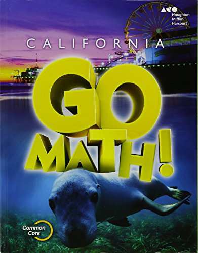 Beispielbild fr Houghton Mifflin Harcourt Go Math! California: Student Edition Grade 1 2015 zum Verkauf von SecondSale