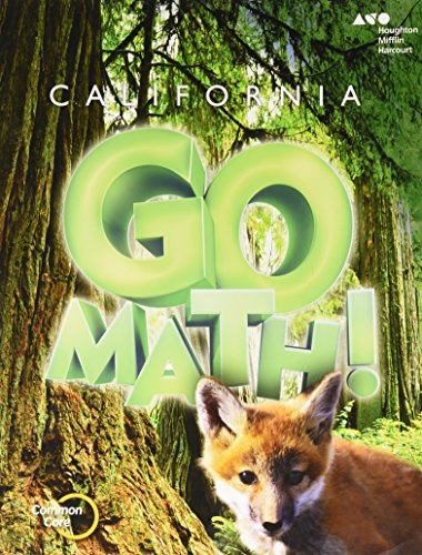

Student Edition Grade 3 2015 (Houghton Mifflin Harcourt Go Math!)