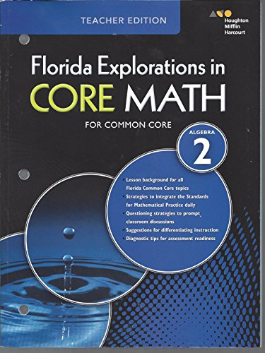 Stock image for Hmh Algebra 2: Exploration In Core Math Florida: Teacher Workbook ; 9780544206908 ; 0544206908 for sale by APlus Textbooks
