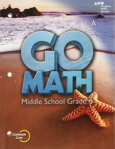 Imagen de archivo de Holt McDougal Go Math!: Student Interactive Worktext Grade 6 2015 a la venta por SecondSale