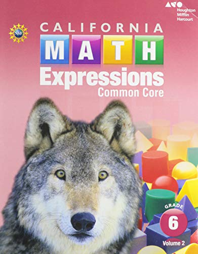 9780544210899: Houghton Mifflin Harcourt Math Expressions: Student Activity Book, Grade 6 2015 (2)