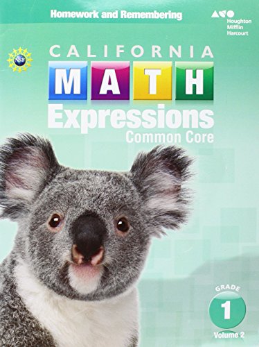 Stock image for Houghton Mifflin Harcourt Math Expressions: Homework and Remembering for sale by Hawking Books